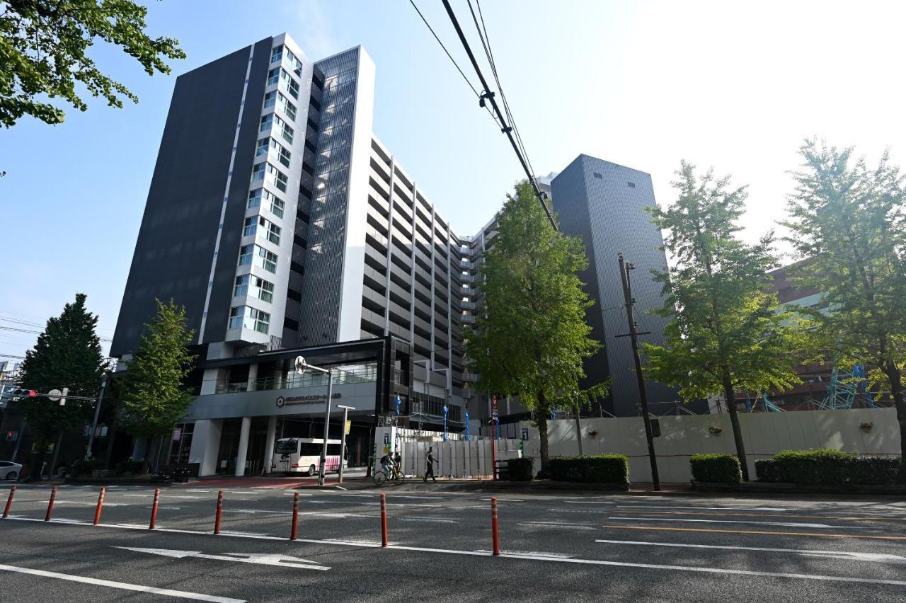 Hearts Capsule Hotel & Spa Hakata Фукуока Экстерьер фото